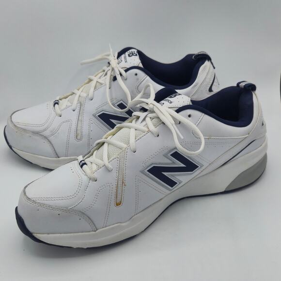 New Balance 619v2 Men\'s Size 15 4E Wide Cross Trainer White Blue main image 4